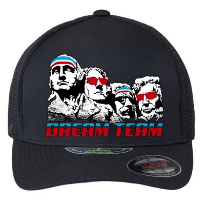 USA Dream Team Patriotic Flexfit Unipanel Trucker Cap