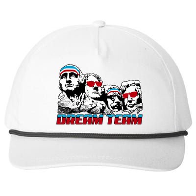 USA Dream Team Patriotic Snapback Five-Panel Rope Hat