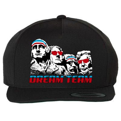 USA Dream Team Patriotic Wool Snapback Cap