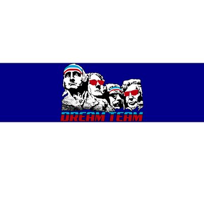 USA Dream Team Patriotic Bumper Sticker