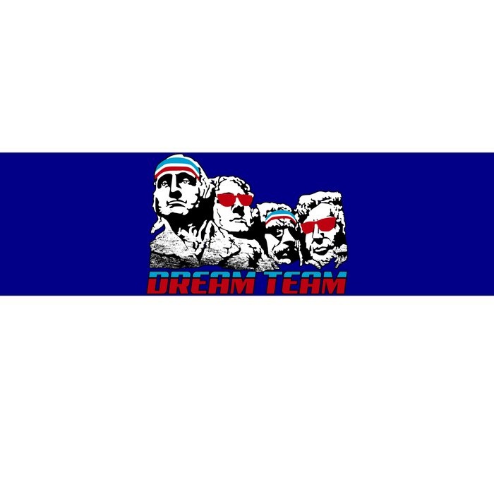 USA Dream Team Patriotic Bumper Sticker