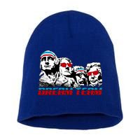 USA Dream Team Patriotic Short Acrylic Beanie