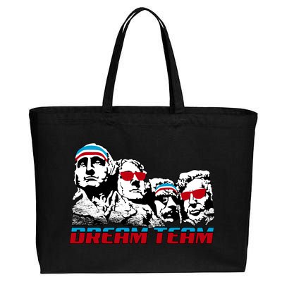 USA Dream Team Patriotic Cotton Canvas Jumbo Tote