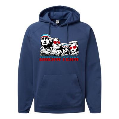 USA Dream Team Patriotic Performance Fleece Hoodie