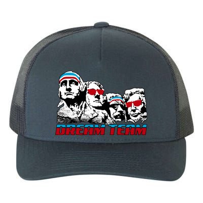 USA Dream Team Patriotic Yupoong Adult 5-Panel Trucker Hat