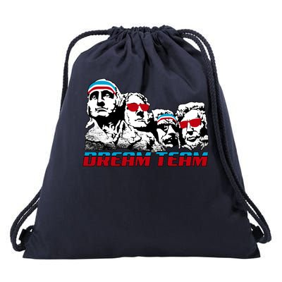 USA Dream Team Patriotic Drawstring Bag