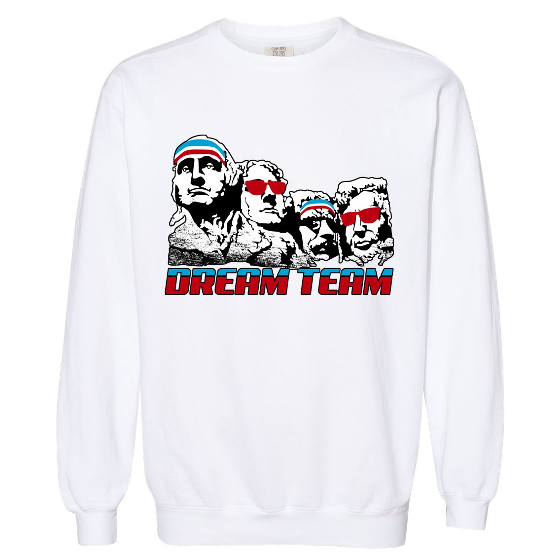 USA Dream Team Patriotic Garment-Dyed Sweatshirt
