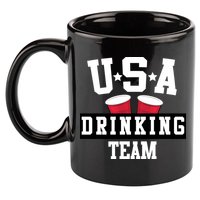 USA Drinking Team 11oz C Handle Ceramic Mug