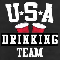 USA Drinking Team 11oz C Handle Ceramic Mug