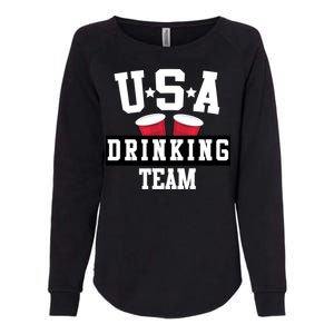 USA Drinking Team Womens California Wash Sweatshirt