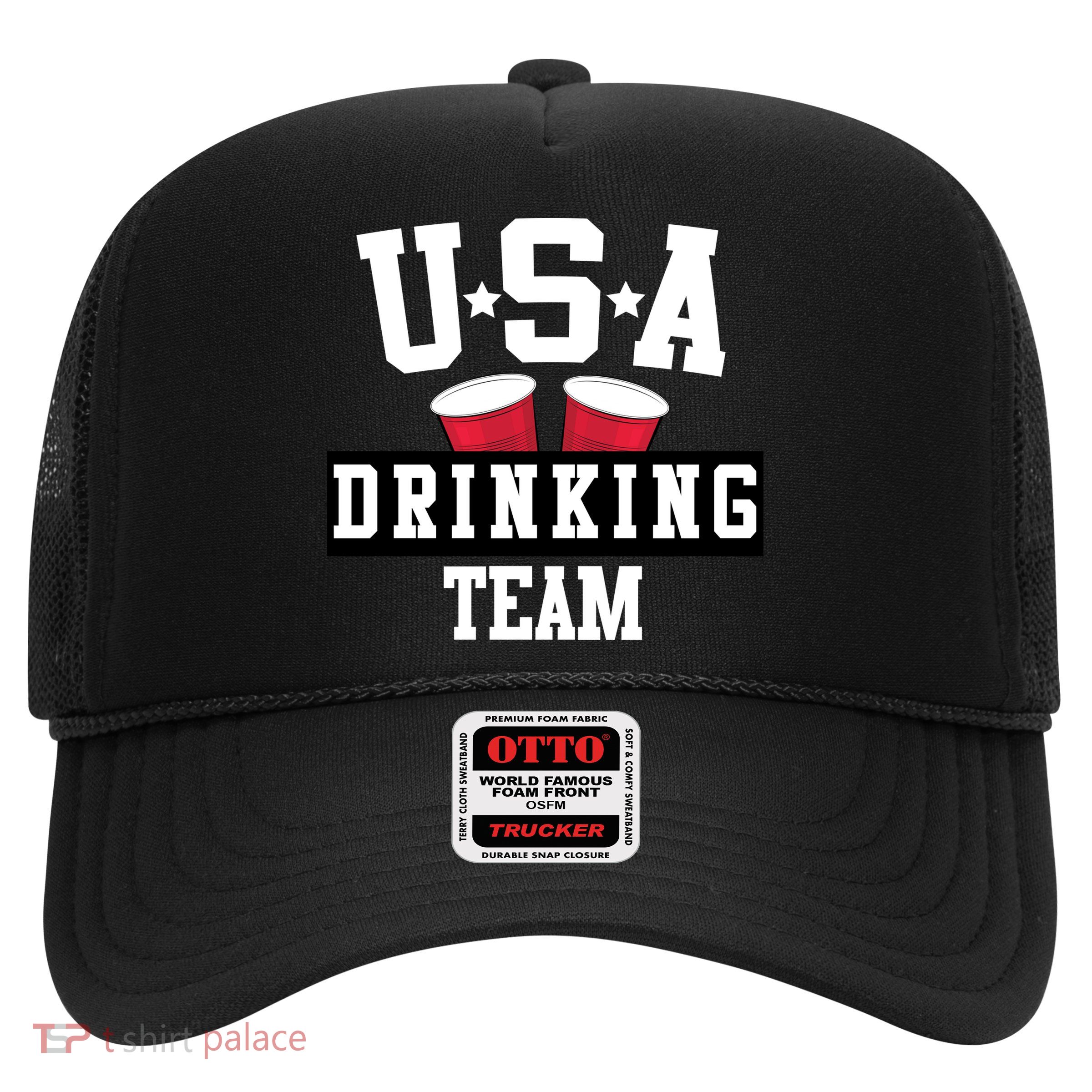 USA Drinking Team Trucker Hat