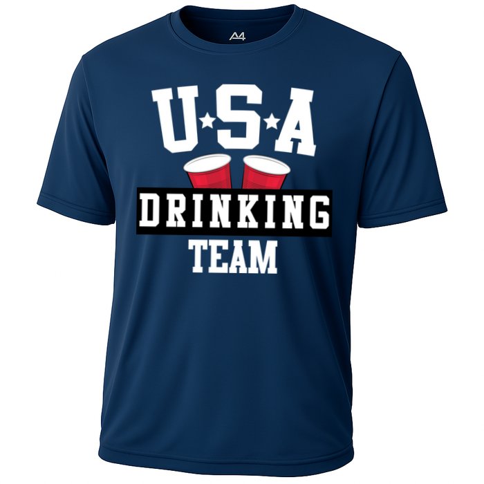 USA Drinking Team Cooling Performance Crew T-Shirt