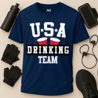 USA Drinking Team Cooling Performance Crew T-Shirt