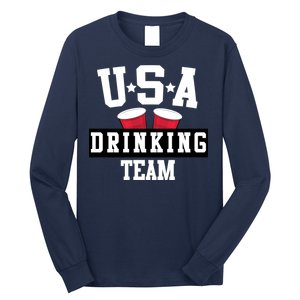 USA Drinking Team Long Sleeve Shirt