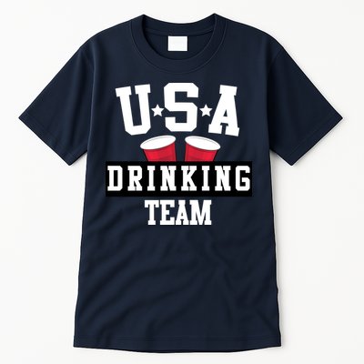USA Drinking Team Tall T-Shirt