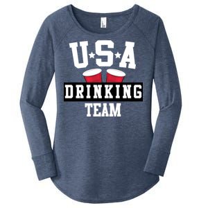 USA Drinking Team Women's Perfect Tri Tunic Long Sleeve Shirt