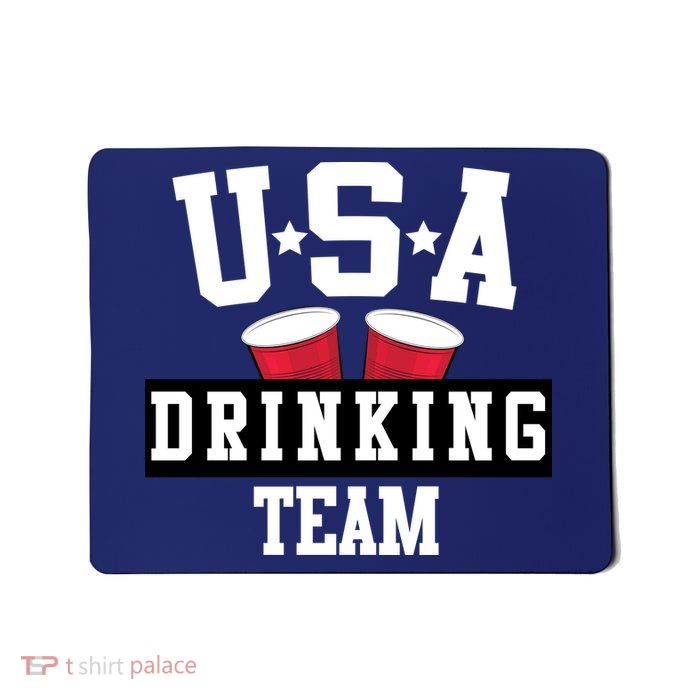 USA Drinking Team Mousepad