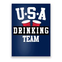 USA Drinking Team Poster