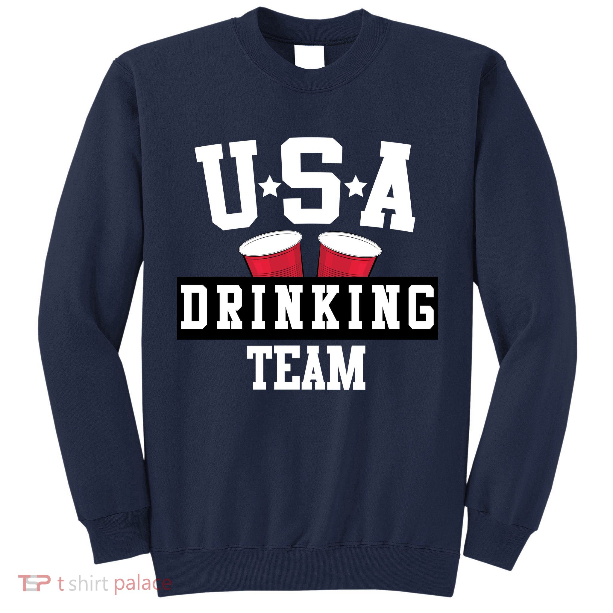 USA Drinking Team Tall Sweatshirt