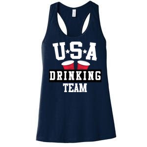 USA Drinking Team Women's Racerback Tank