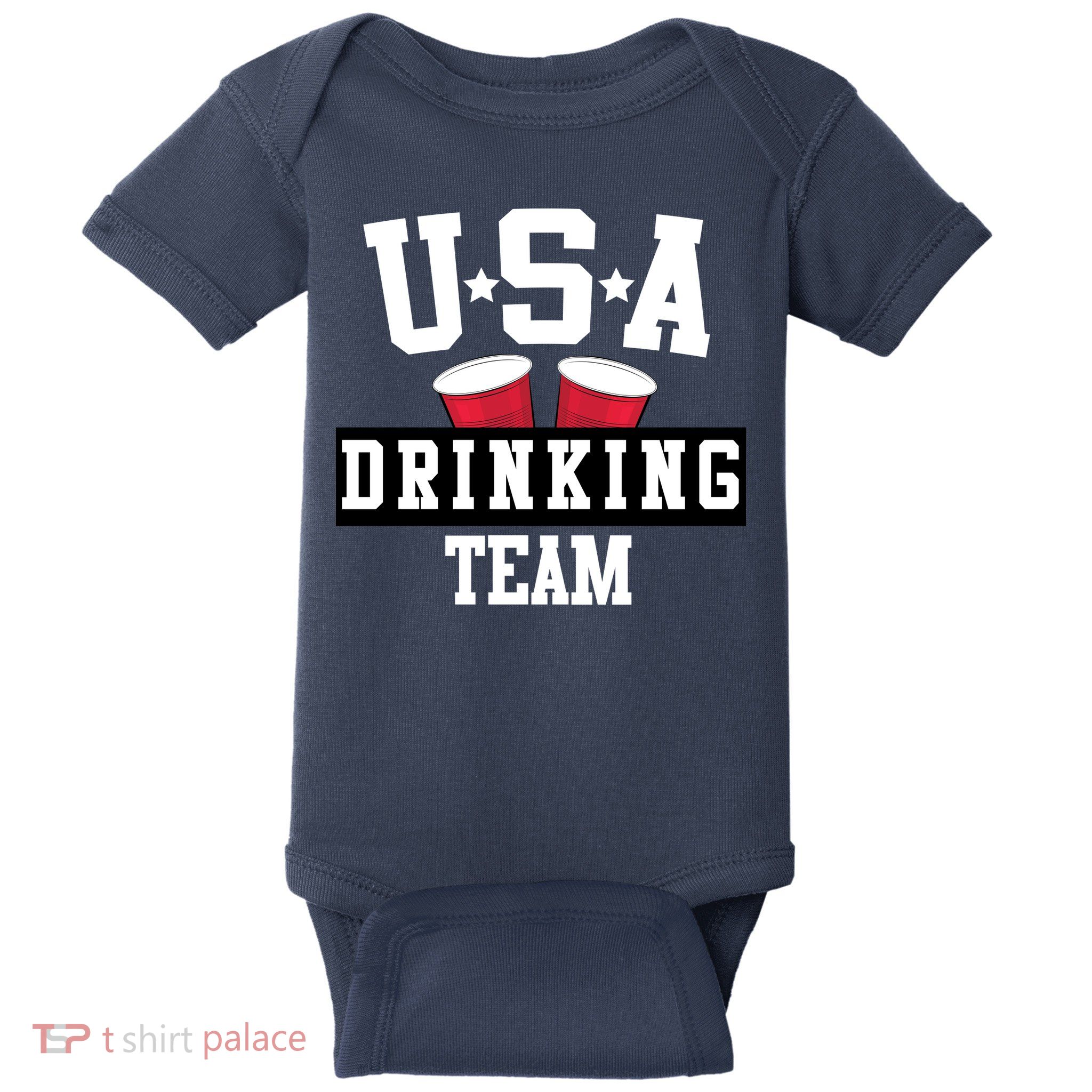 USA Drinking Team Baby Bodysuit