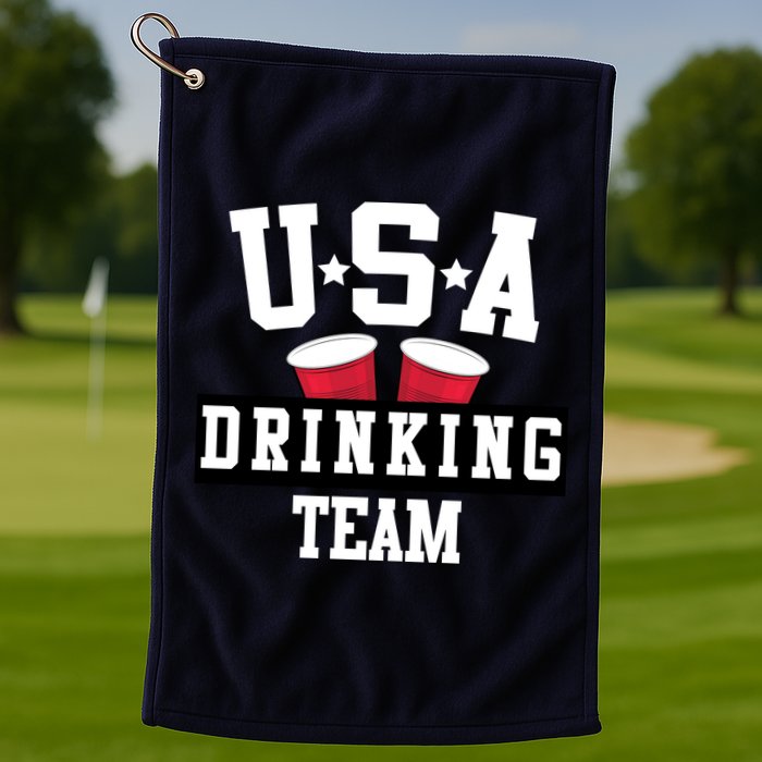 USA Drinking Team Golf Towel