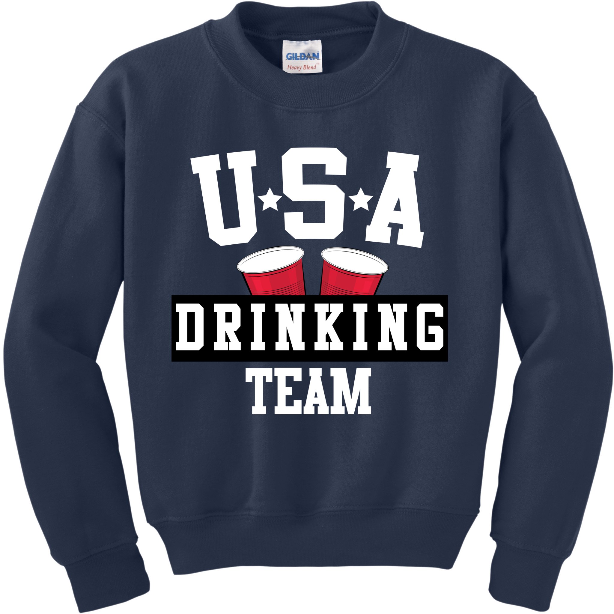 USA Drinking Team Kids Sweatshirt