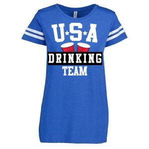 USA Drinking Team Enza Ladies Jersey Football T-Shirt