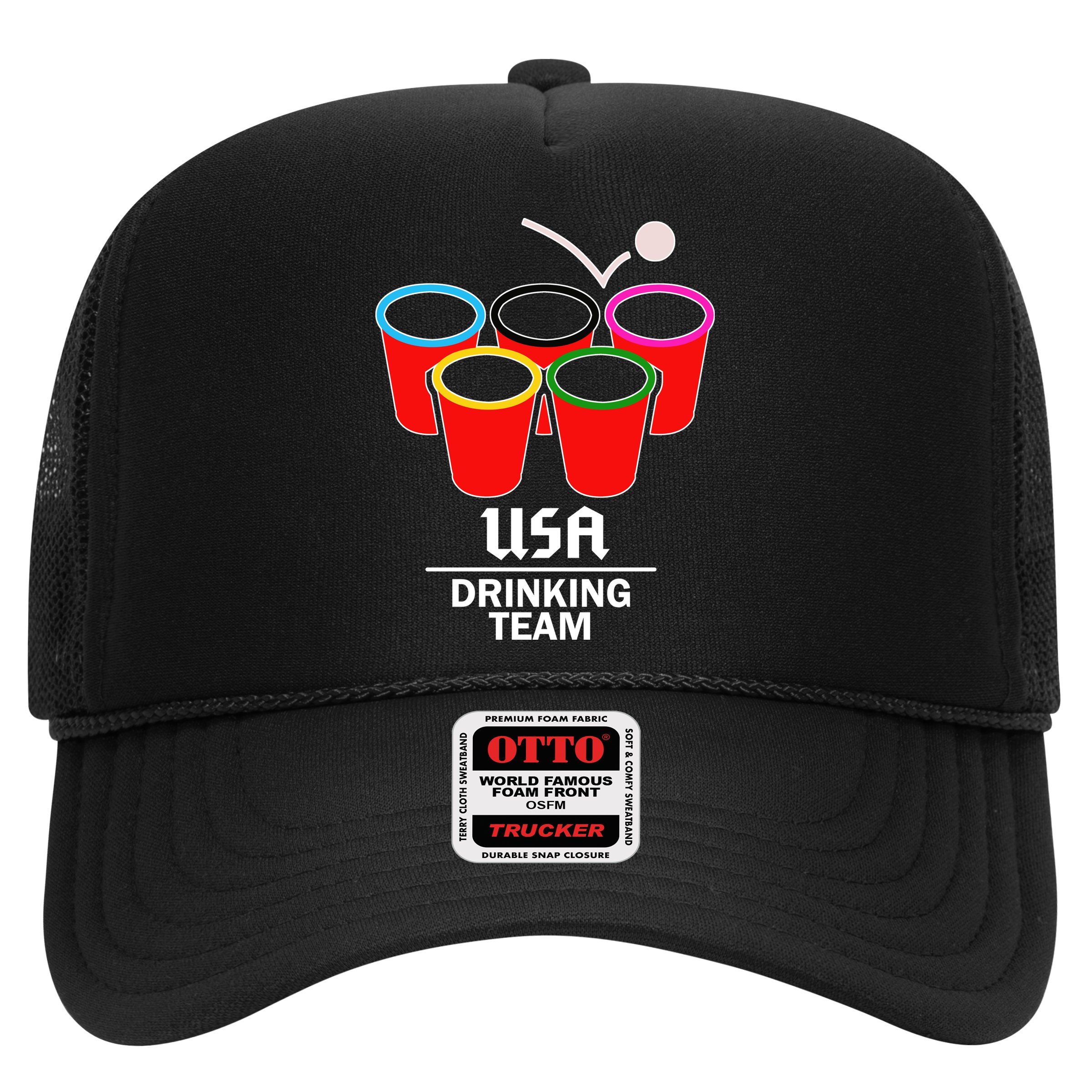 USA Drinking Team Beer Pong Hat