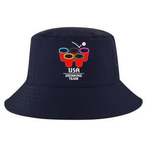 USA Drinking Team Beer Pong Cool Comfort Performance Bucket Hat