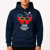 USA Drinking Team Beer Pong Hoodie