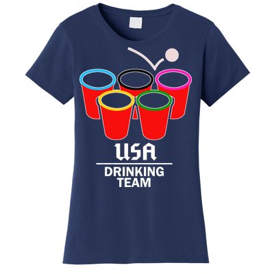 USA Drinking Team Beer Pong Women's T-Shirt