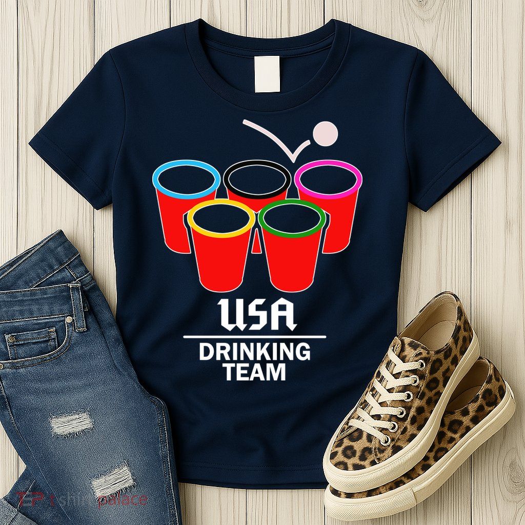 USA Drinking Team Beer Pong Women's T-Shirt