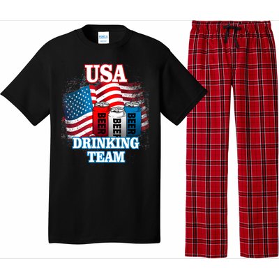 USA Drinking Team Flag Pajama Set