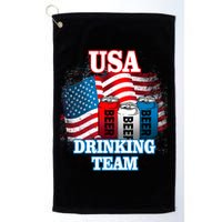 USA Drinking Team Flag Golf Towel