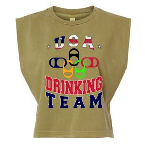 USA Drinking Team Sport Garment-Dyed Women's Muscle Tee