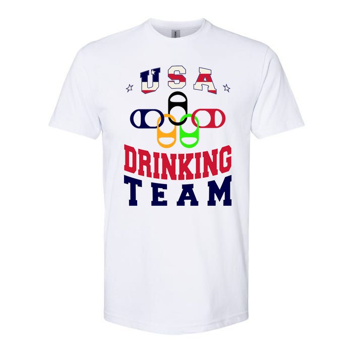 USA Drinking Team Sport Softstyle CVC T-Shirt