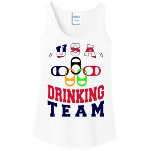 USA Drinking Team Sport Ladies Essential Tank