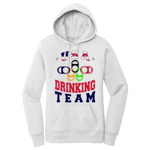 USA Drinking Team Sport Women's Pullover Hoodie