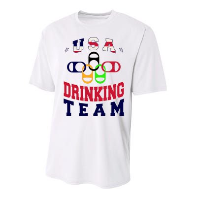 USA Drinking Team Sport Performance Sprint T-Shirt