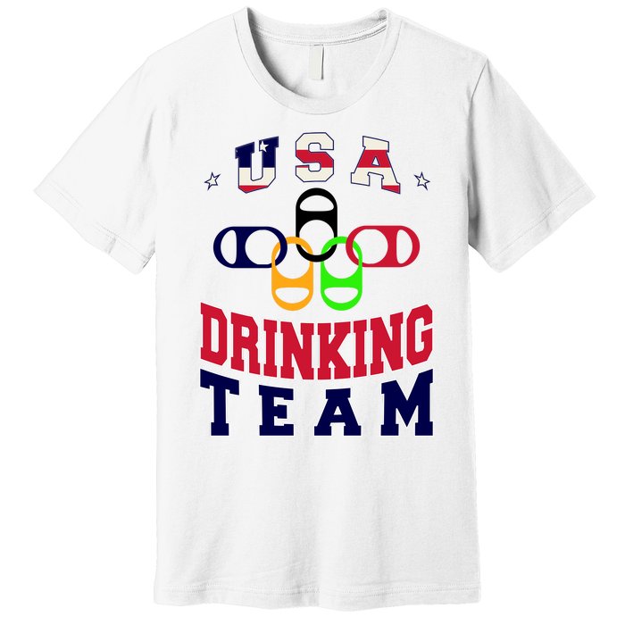 USA Drinking Team Sport Premium T-Shirt