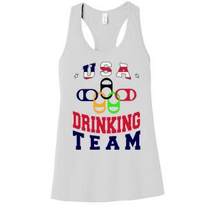 USA Drinking Team Sport Women's Racerback Tank