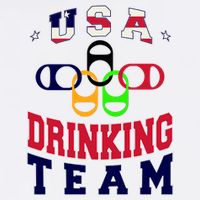 USA Drinking Team Sport Visor
