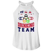 USA Drinking Team Sport Women's Perfect Tri Rocker Tank