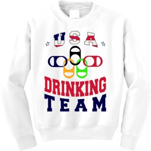 USA Drinking Team Sport Kids Sweatshirt