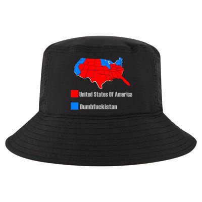 USA DUMBFUCKISTAN ELECTION MAP - Republicans Trump Cool Comfort Performance Bucket Hat