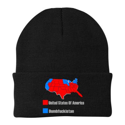 USA DUMBFUCKISTAN ELECTION MAP - Republicans Trump Beanie