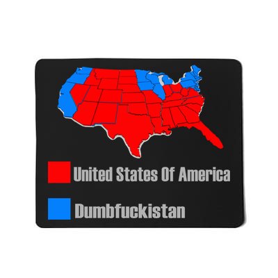 USA DUMBFUCKISTAN ELECTION MAP - Republicans Trump Mousepad