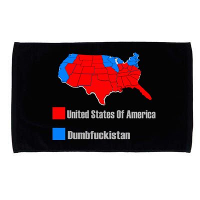 USA DUMBFUCKISTAN ELECTION MAP - Republicans Trump Microfiber Hand Towel