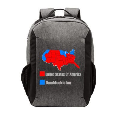 USA DUMBFUCKISTAN ELECTION MAP - Republicans Trump Vector Backpack